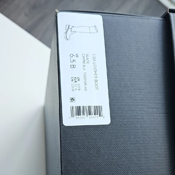 NWT Coach Lisa Boot - Black Over-the-Knee Boot - Picture 10 of 15